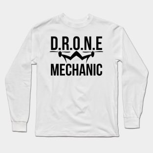 Drone Mechanic Long Sleeve T-Shirt